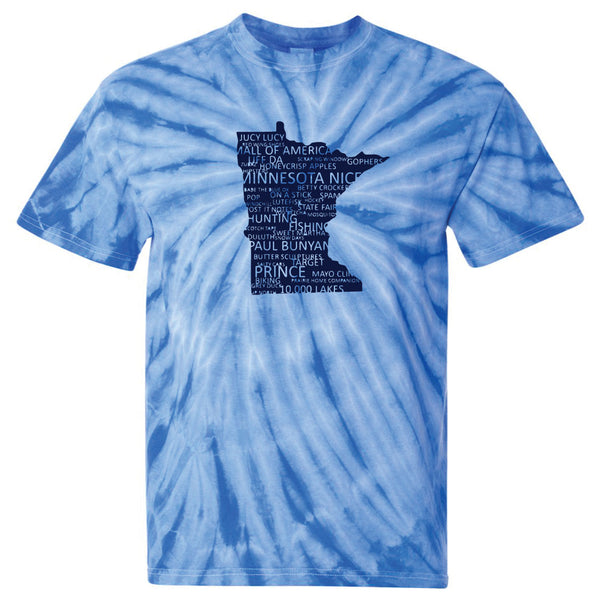 Minnesota Everything Tie-Dye T-Shirt