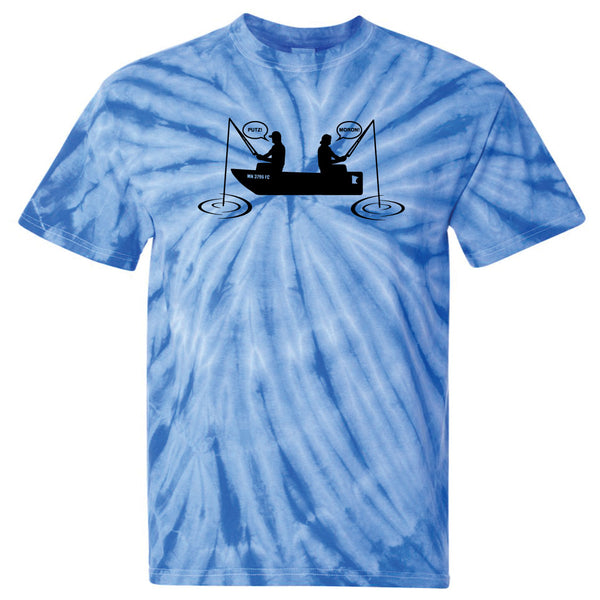 Grumpy Guys Fishing Minnesota Tie-Dye T-Shirt