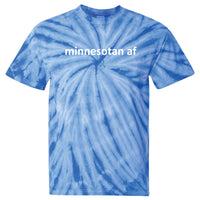 Minnesotan AF Tie-Dye T-Shirt