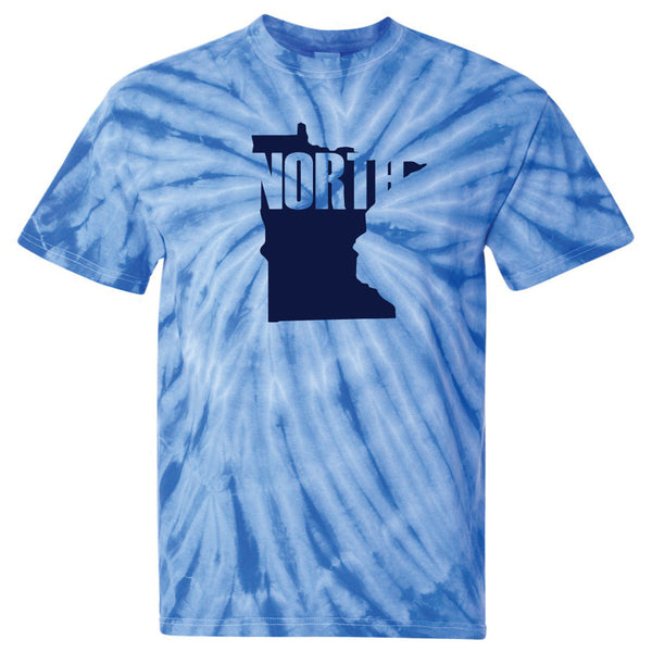 Up North Minnesota Tie-Dye T-Shirt