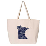 Minnesota Everything Canvas Tote Bag