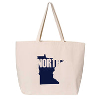 Up North Minnesota Canvas Tote Bag