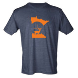 Deer Crosshairs Minnesota T-Shirt