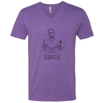 Ludafisk Minnesota V-Neck T-Shirt