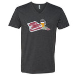 Meat Raffle Minnesota V-Neck T-Shirt