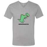 Minnesaurus Minnesota V-Neck T-Shirt