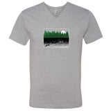 Night on the Lake Minnesota V-Neck T-Shirt