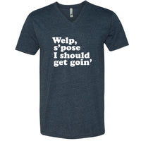 Should Get Goin' Minnesota V-Neck T-Shirt