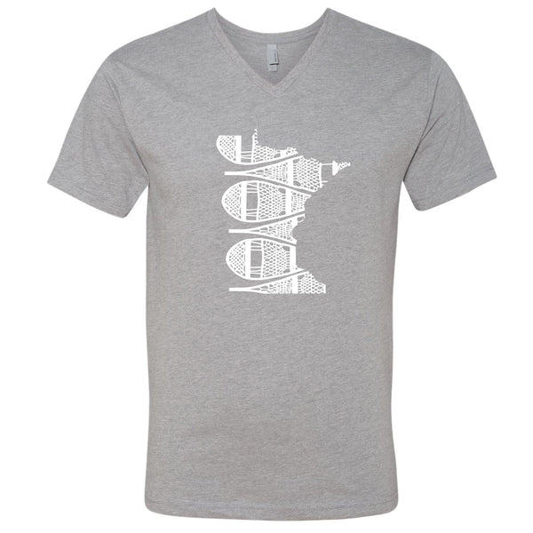 Snowshoe Minnesota V-Neck T-Shirt
