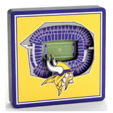Minnesota Vikings 3D Stadium Magnet