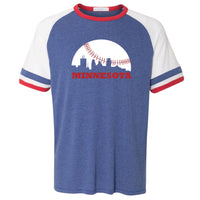 Skyline Minnesota Baseball Vintage Jersey T-Shirt