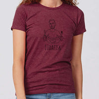 Ludafisk Minnesota Women's Slim Fit T-Shirt