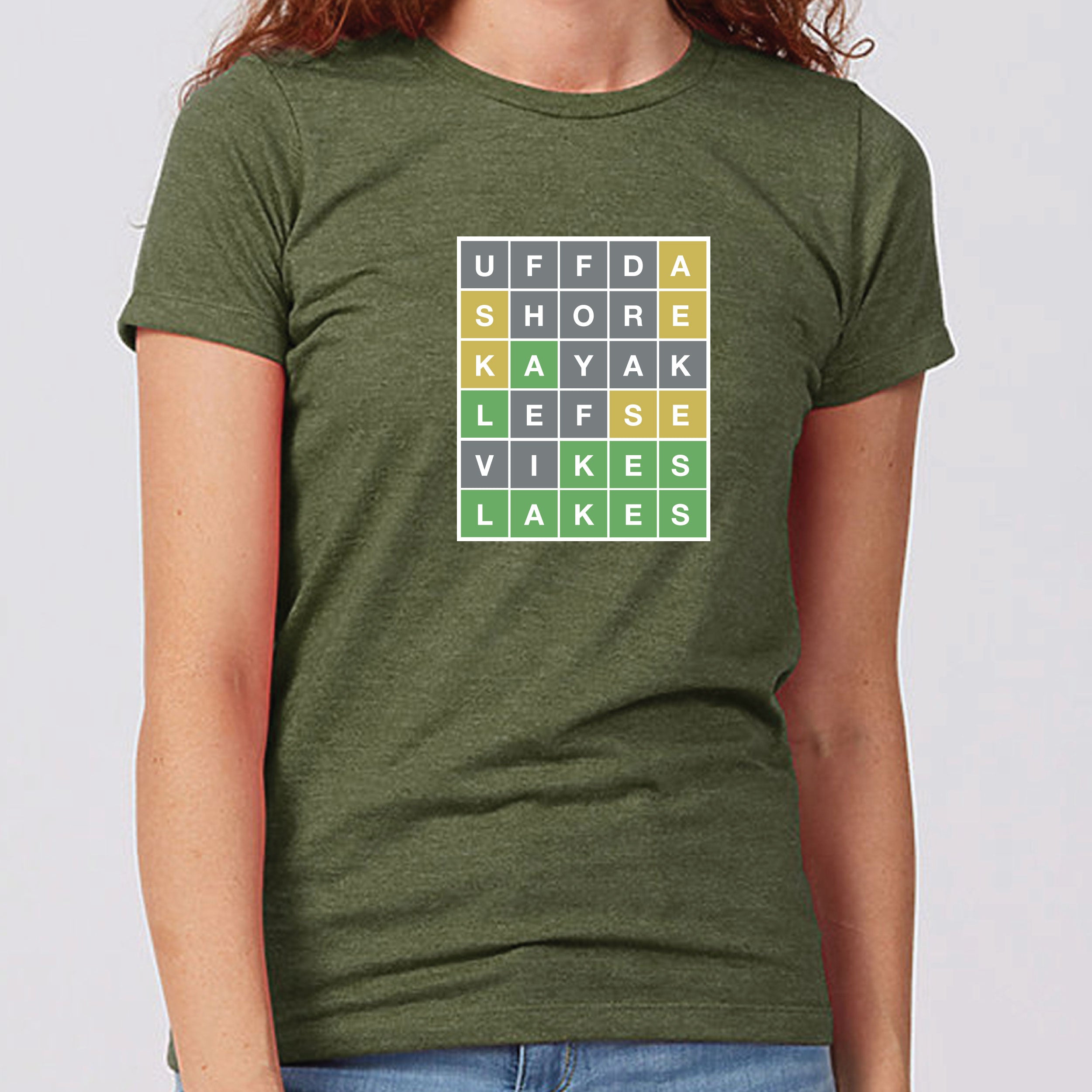 Minnesota Wordle Women's Slim Fit T-Shirt – Minnesota Awesome