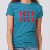 1987 1991 Minnesota Women's Slim Fit T-Shirt