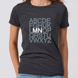 The ABC Minnesota Women's Slim Fit T-Shirt