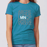 The ABC Minnesota Women's Slim Fit T-Shirt