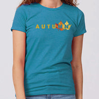 AutuMN Minnesota Women's Slim Fit T-Shirt