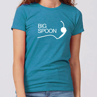 Big Spoon and Cherry Minnesota Women's Slim Fit T-Shirt