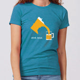 Drink Local Minnesota Women's Slim Fit T-Shirt