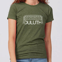 Duluth Minnesota Women's Slim Fit T-Shirt