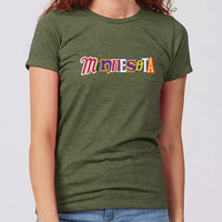 Go Team! Minnesota Women's Slim Fit T-Shirt