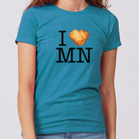 I Tater Tot Minnesota Women's Slim Fit T-Shirt