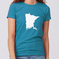 Kayak Minnesota Women's Slim Fit T-Shirt
