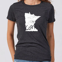 Corn Rock Band Minnesota Women's Slim Fit T-Shirt