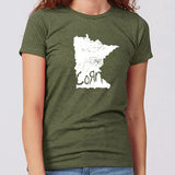 Corn Rock Band Minnesota Women's Slim Fit T-Shirt