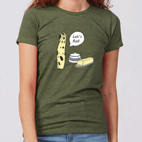 Lefse - Let's Roll Minnesota Women's Slim Fit T-Shirt