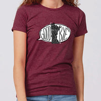 Minnesota Goodbye Women's Slim Fit T-Shirt