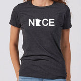 Minnesota NICE Women's Slim Fit T-Shirt