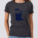 Minnesota Up North Women's Slim Fit T-Shirt