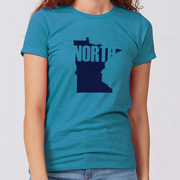 Minnesota Up North Women's Slim Fit T-Shirt