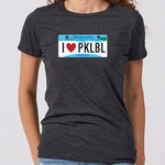Pickleball License Plate Minnesota Women's Slim Fit T-Shirt