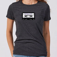Prince Cassette Tape Minnesota Women's Slim Fit T-Shirt