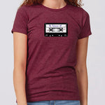 Prince Cassette Tape Minnesota Women's Slim Fit T-Shirt