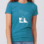 Snowmobile Minnesota Women's Slim Fit T-Shirt