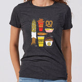 State Fair Food Minnesota Women's Slim Fit T-Shirt