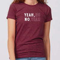 Yeah, No Minnesota Women's Slim Fit T-Shirt