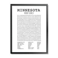 Minnesota Word Search Print