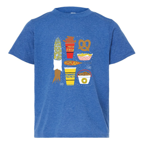 State Fair Food Minnesota Youth T-Shirt