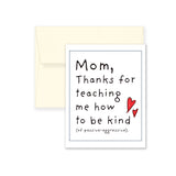 Passive Aggressive Mother's Day Card