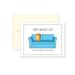 Couch Tater Tot Mother's Day Card