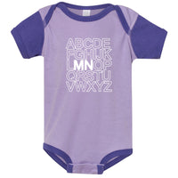 ABC Minnesota Infant Onesie