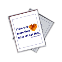 Hot Dish Valentine's Day Card