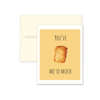 Tot me so Much Father's Day Card