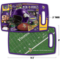 Minnesota Vikings Retro Cutting Board