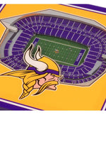 Minnesota Vikings 3D Stadium Coasters