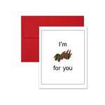 Wild for You Valentine's Day Card